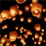 Lanternas celestiais com as próprias mãos Lanternas celestiais com as próprias mãos