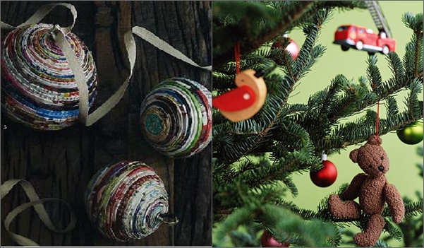 Decorações de Ano Novo na árvore de Natal com suas próprias mãos: foto classe mestre