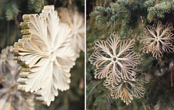 Lindos flocos de neve para o Ano Novo de 2017 com suas próprias mãos de papel - diagramas e fotos em etapas. Aulas de mestrado para crianças em grandes flocos de neve na técnica de origami