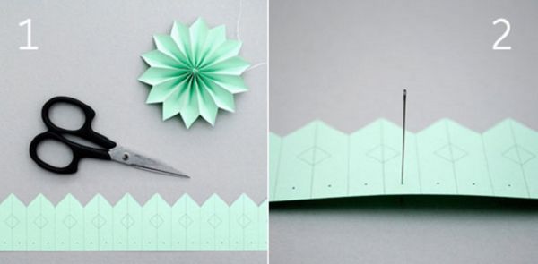 Lindos flocos de neve para o Ano Novo de 2017 com suas próprias mãos de papel - diagramas e fotos em etapas. Aulas de mestrado para crianças em grandes flocos de neve na técnica de origami