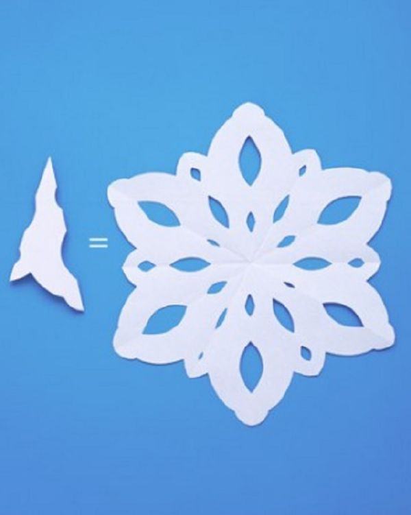 Lindos flocos de neve para o Ano Novo de 2017 com suas próprias mãos de papel - diagramas e fotos em etapas. Aulas de mestrado para crianças em grandes flocos de neve na técnica de origami