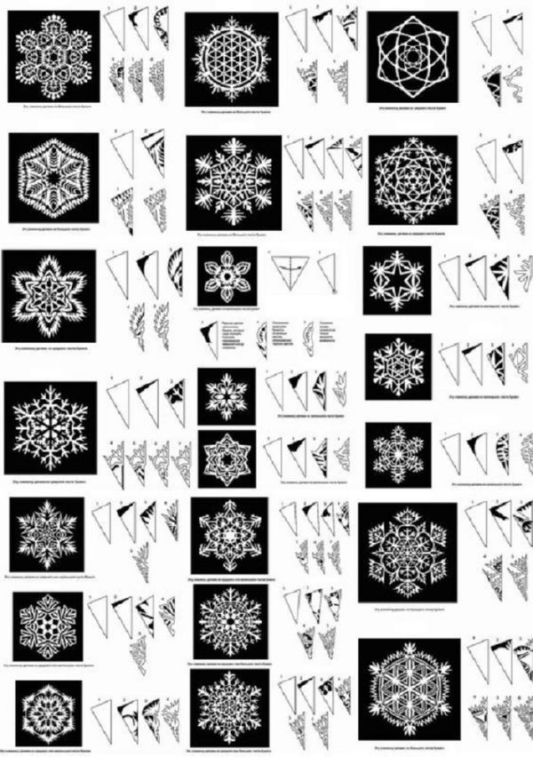 Lindos flocos de neve para o Ano Novo de 2017 com suas próprias mãos de papel - diagramas e fotos em etapas. Aulas de mestrado para crianças em grandes flocos de neve na técnica de origami Lindos flocos de neve para o Ano Novo de 2017 com suas próprias mãos de papel - diagramas e fotos em etapas. Aulas de mestrado para crianças em grandes flocos de neve na técnica de origami