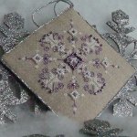 Bordados de Ano Novo: flocos de neve