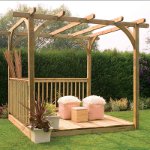 Pergola com as próprias mãos