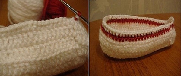 Botas de crochê com descrição passo a passo para iniciantes
