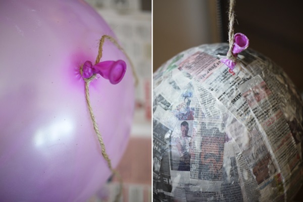 Como fazer uma piñata com suas próprias mãos