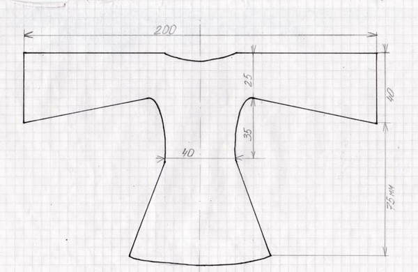 Vestidos para as próprias mãos de Barbie - padrões e padrões