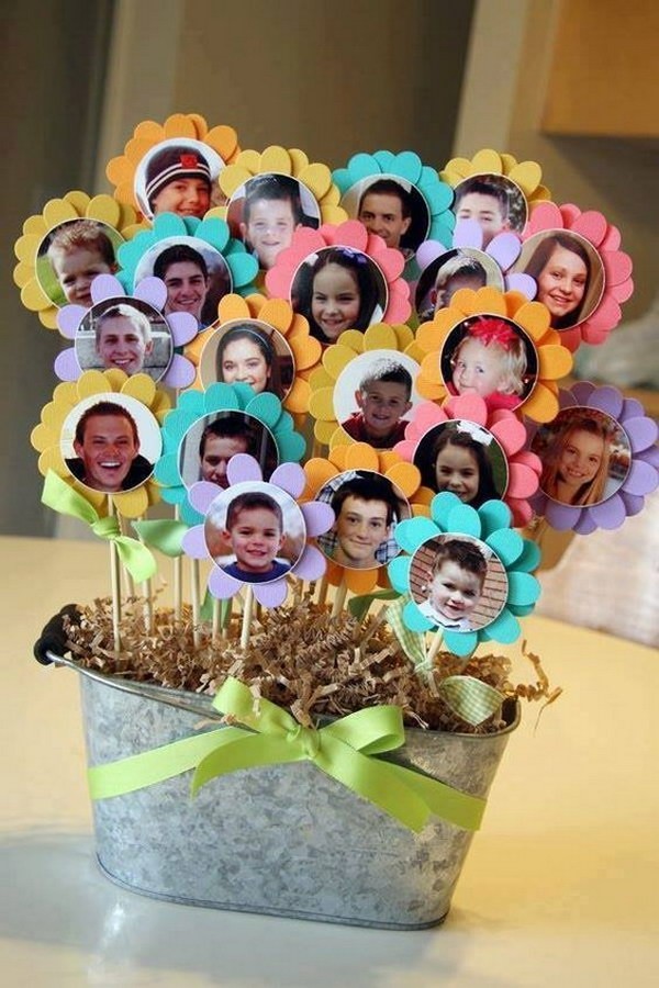Presente para o Dia das Mães com as próprias mãos - aulas magistrais para o jardim de infância e escola primária