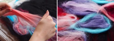 Um presente para o Ano Novo com suas próprias mãos: felting uma bolsa, uma aula mestre com uma foto