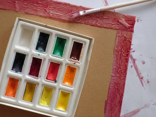 Scrapbooking: uma mão-crafted por 9 de maio com suas próprias mãos na escola