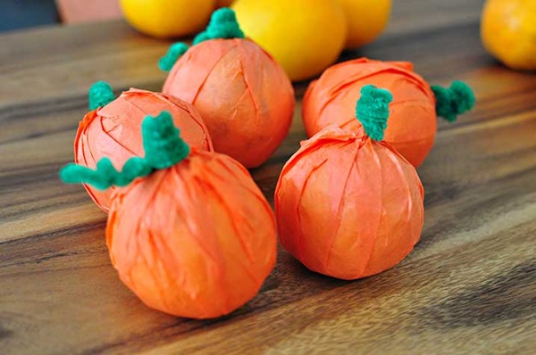 Artesanato para crianças no Halloween