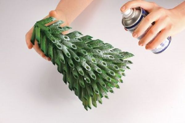 Artesanato para o Ano Novo 2017 com suas próprias mãos, aulas de mestrado - de papel e materiais para o jardim de infância e a escola