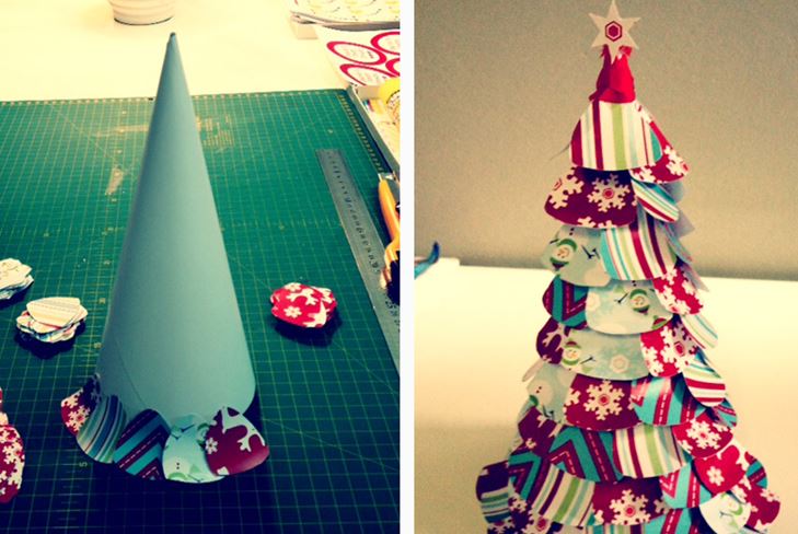 Artesanato para o Ano Novo com as próprias mãos feitas de papel e papelão, foto master-class