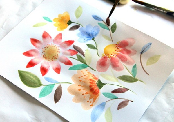 Aproveitando o Dia das Mães com suas próprias mãos: lápis, tintas, jardim de infância, escola