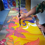 Pintura em seda