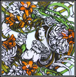 Pintura de vidro