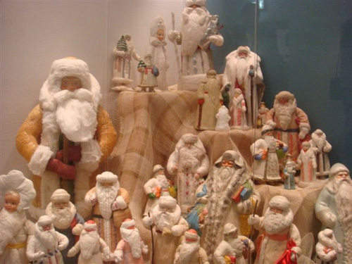 Bolas de neve feitas de algodão