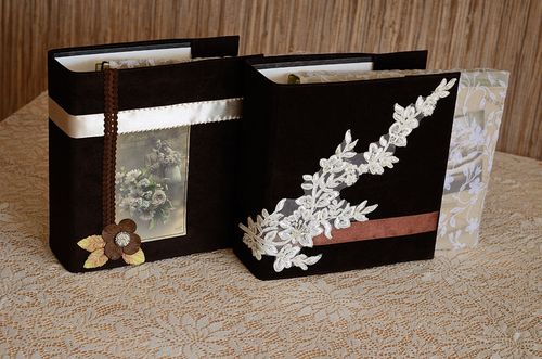 Idéias para um álbum de fotos de casamento