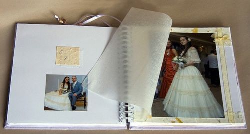 Idéias para um álbum de fotos de casamento