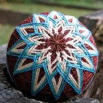 Temari: bolas de fio Temari: bolas de fio