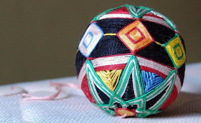 Temari: bolas de fio
