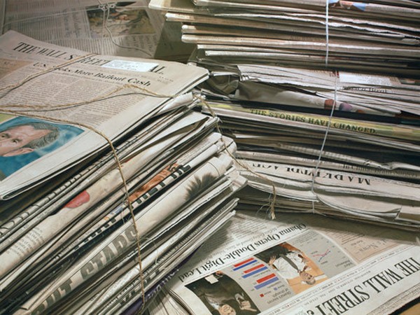 Tecido de tubos de jornal para iniciantes