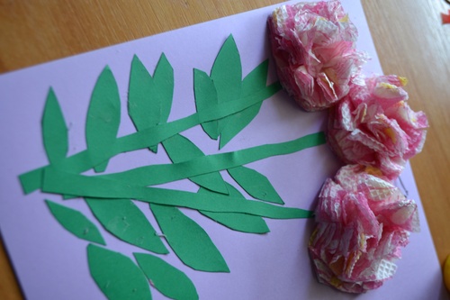 Artesanato até 9 de maio: o eterno fogo de papel com suas próprias mãos