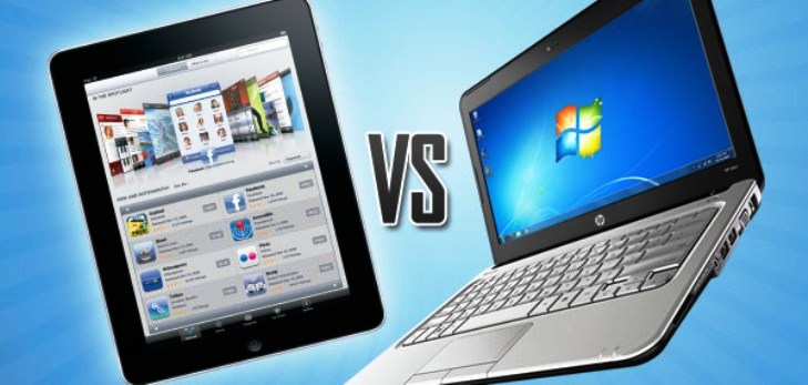 Qual é melhor: tablet ou laptop?