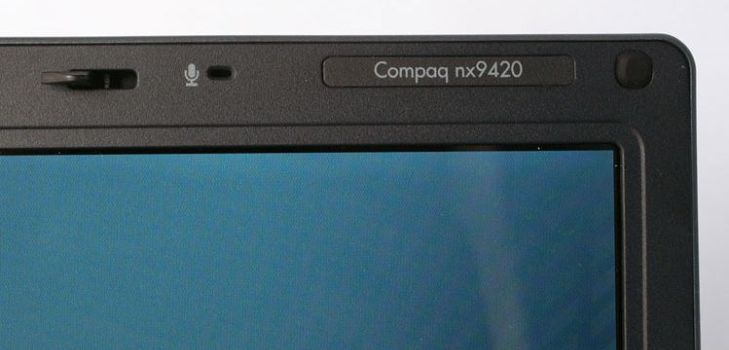 microfone no laptop