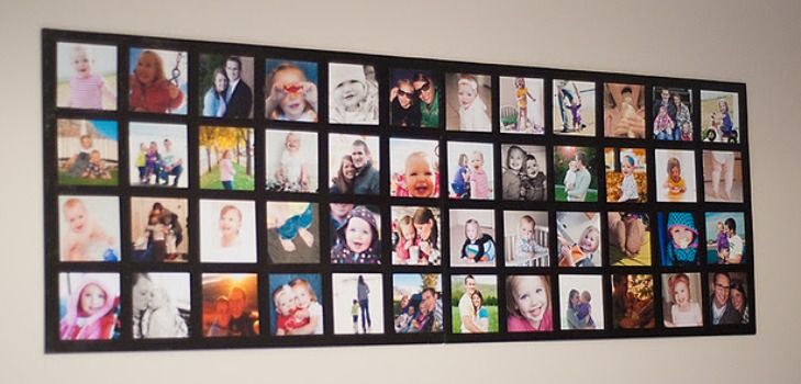 Como fazer uma colagem de fotos com suas próprias mãos