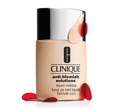 Clinique Anti-Blemish Soluções Liquid Makeup foundation for problem skin