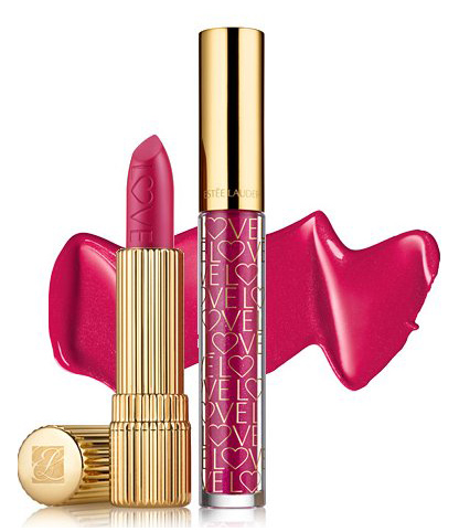 Estee Lauder LOVE Your Lips Lipstick + Lip Gloss