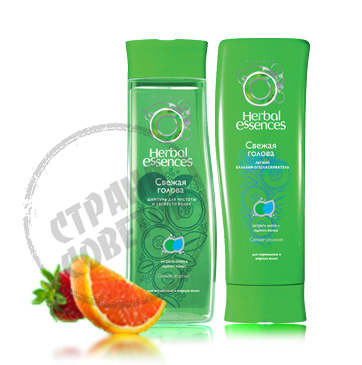 Herbal Essences Shampoo "Fresh Head", bálsamo