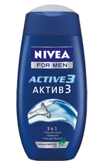 Nivea For Men Gel de banho para homens