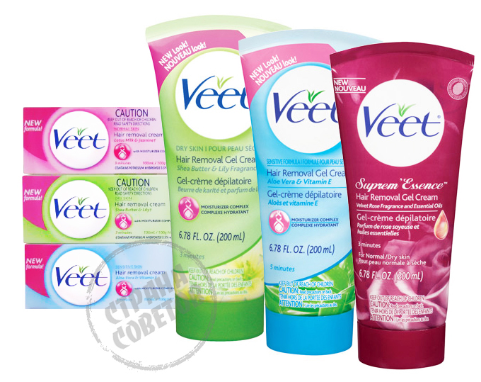 Creme de depilação Veet