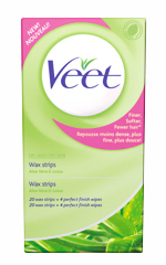 Listras de cera Veet