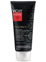 Vichy Homme Hydra MAG C Gel de banho tonificante e hidratante para corpo e cabelo