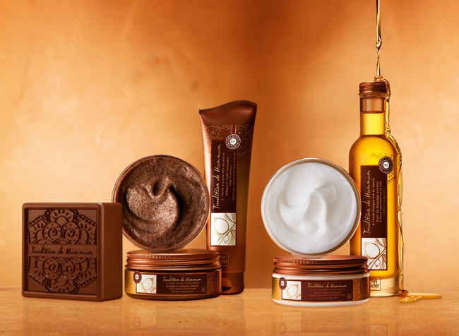 Yves Rocher TRADITION DE HAMMAM sabão, eksfoliant, máscara, bálsamo, elixir