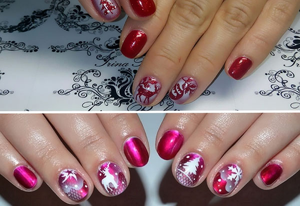 Aerografia: a idéia de uma manicure festiva