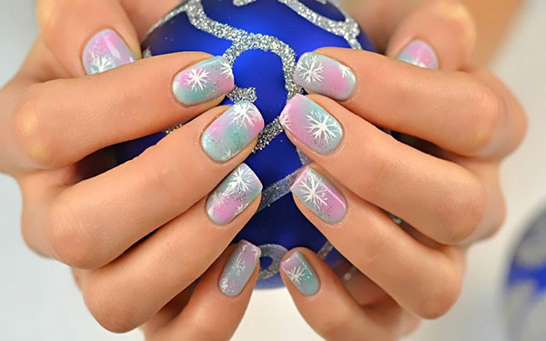Aerografia: a idéia de uma manicure festiva