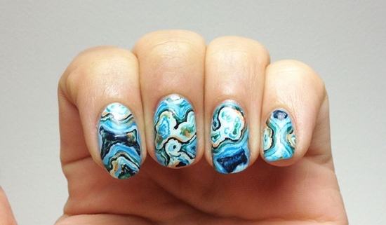 Manicure de primavera real 2014