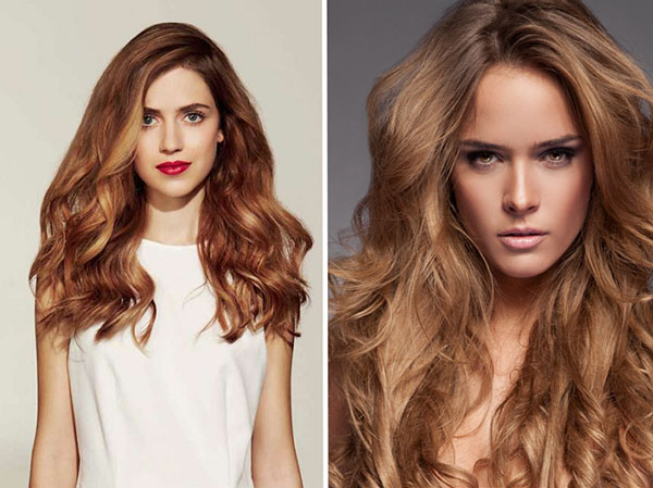 Cor da tartaruga: cachos Еcaille - hair-trend-2017