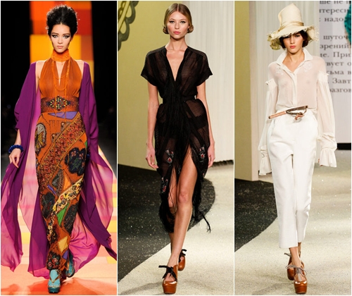 Roupa elegante primavera-verão 2013