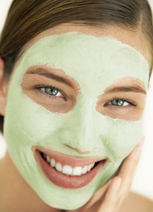 Várias máscaras faciais e cabelos de aloe