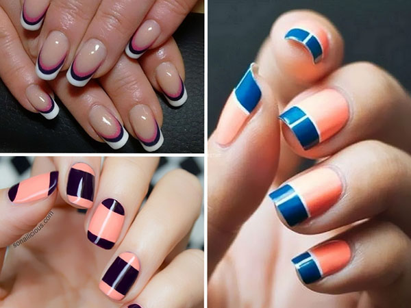 Com os estereótipos do escritório: três opções para uma manicure de negócios chato
