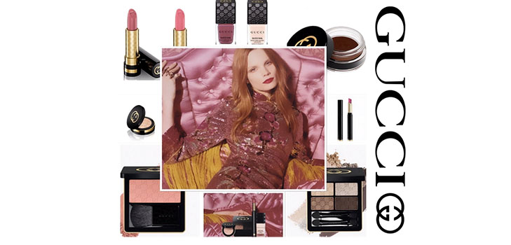 Este rosa misterioso: uma coleção de maquiagem Gucci Beauty F / W 2016