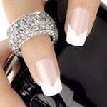 Manicure francês em casa