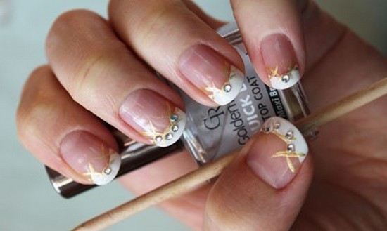 Decoração com strass