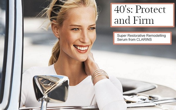 Circuito ideal: soro de modelagem Clarins Multi-Intensif