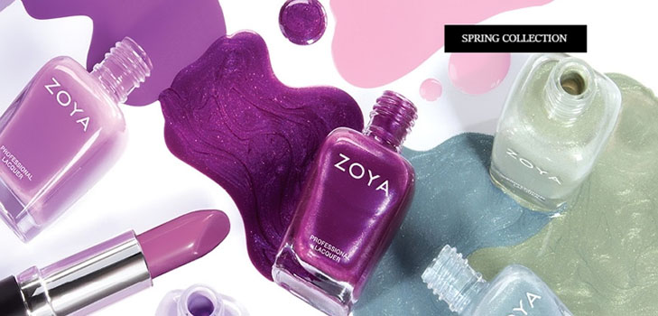 Manicure pastel perfeito com vernizes Zoya Charming 2017